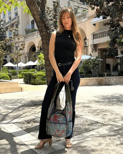 Kathmandu Collection Vintage Patchwork Hobo Bag - FamilyClothes