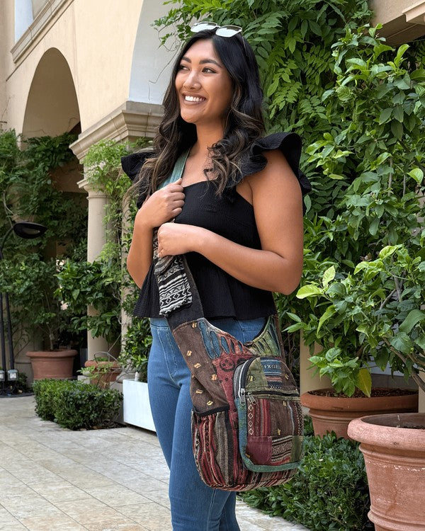 Kathmandu Collection Bee Hobo Bag - FamilyClothes