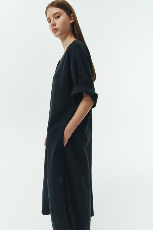 Charlotte solid tunic dress - FamilyClothes