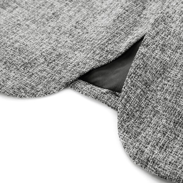 Men's Casual 1 Button Heathered Blazer Jacket - FamilyClothes