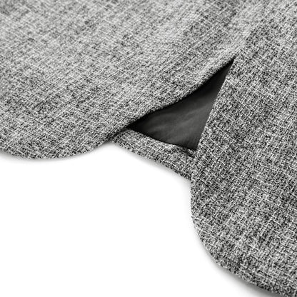 Men's Casual 1 Button Heathered Blazer Jacket - FamilyClothes