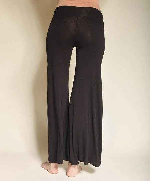 240GSM BAMBOO CLASSIC PALAZZO PANTS - FamilyClothes