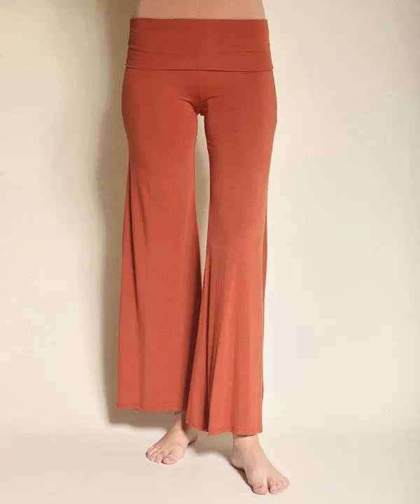 240GSM BAMBOO CLASSIC PALAZZO PANTS - FamilyClothes
