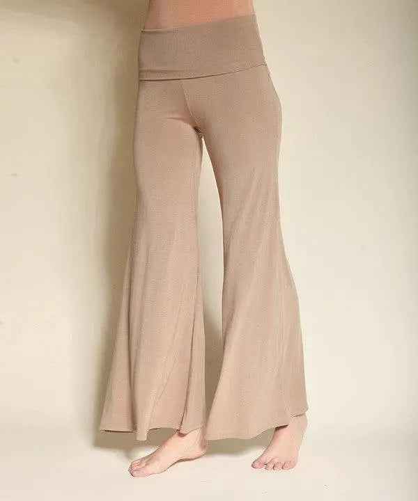 240GSM BAMBOO CLASSIC PALAZZO PANTS - FamilyClothes
