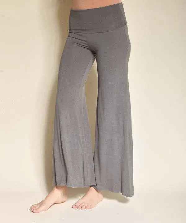 240GSM BAMBOO CLASSIC PALAZZO PANTS - FamilyClothes