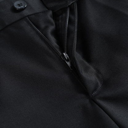 Men's 2 Piece 1 Button Floral Embroidered Suit - FamilyClothes