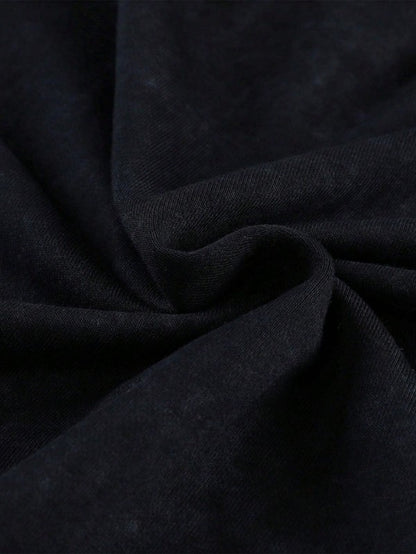 Cotton Acid Mineral Drop Shoulder Relax Sweatshirt - FamilyClothes