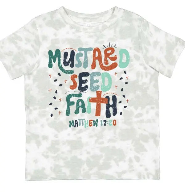 Mustard Seed Faith YOUTH Graphic Tee Shirt - FamilyClothes