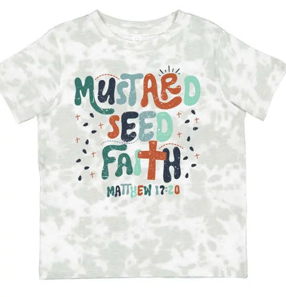 Mustard Seed Faith YOUTH Graphic Tee Shirt - FamilyClothes