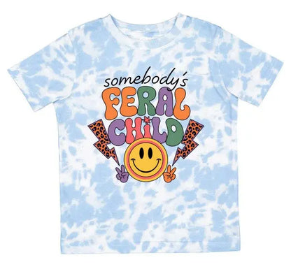 Somebody's Feral Child YOUTH Graphic Tee Shirt - FamilyClothes