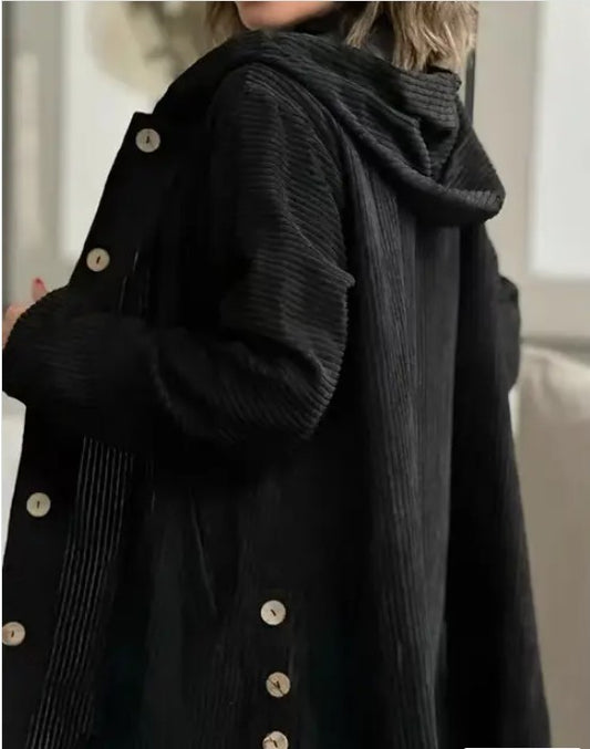 Corduroy Hooded Jacket - FamilyClothes