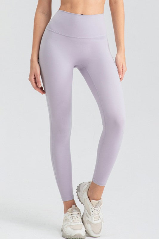 High-Waisted Classic Leggings - FamilyClothes