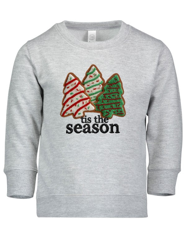 Tis the Season Tree Cake Sweatshirt for Festive Comfort and Style - FamilyClothes