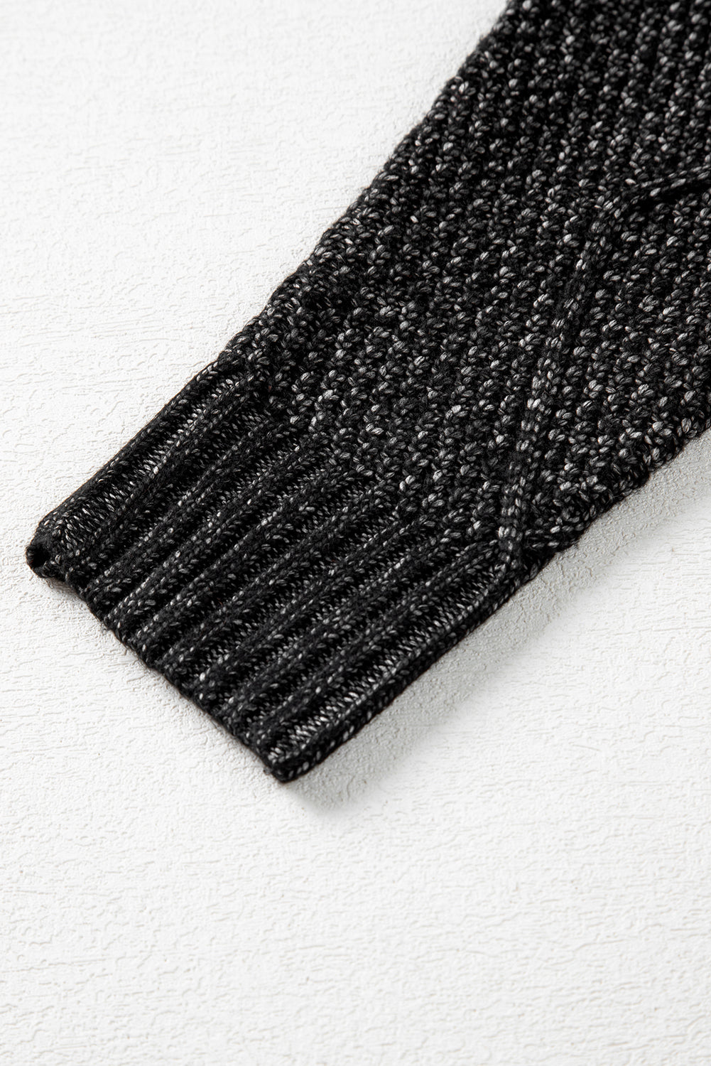 Coffee Knit Sweater Dress - Cable Knit Drop Shoulder Loose Fit Design - FamilyClothes