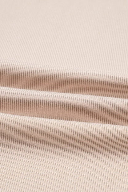 Solid Side Slit Sweatshirt and Leggings Set - FamilyClothes