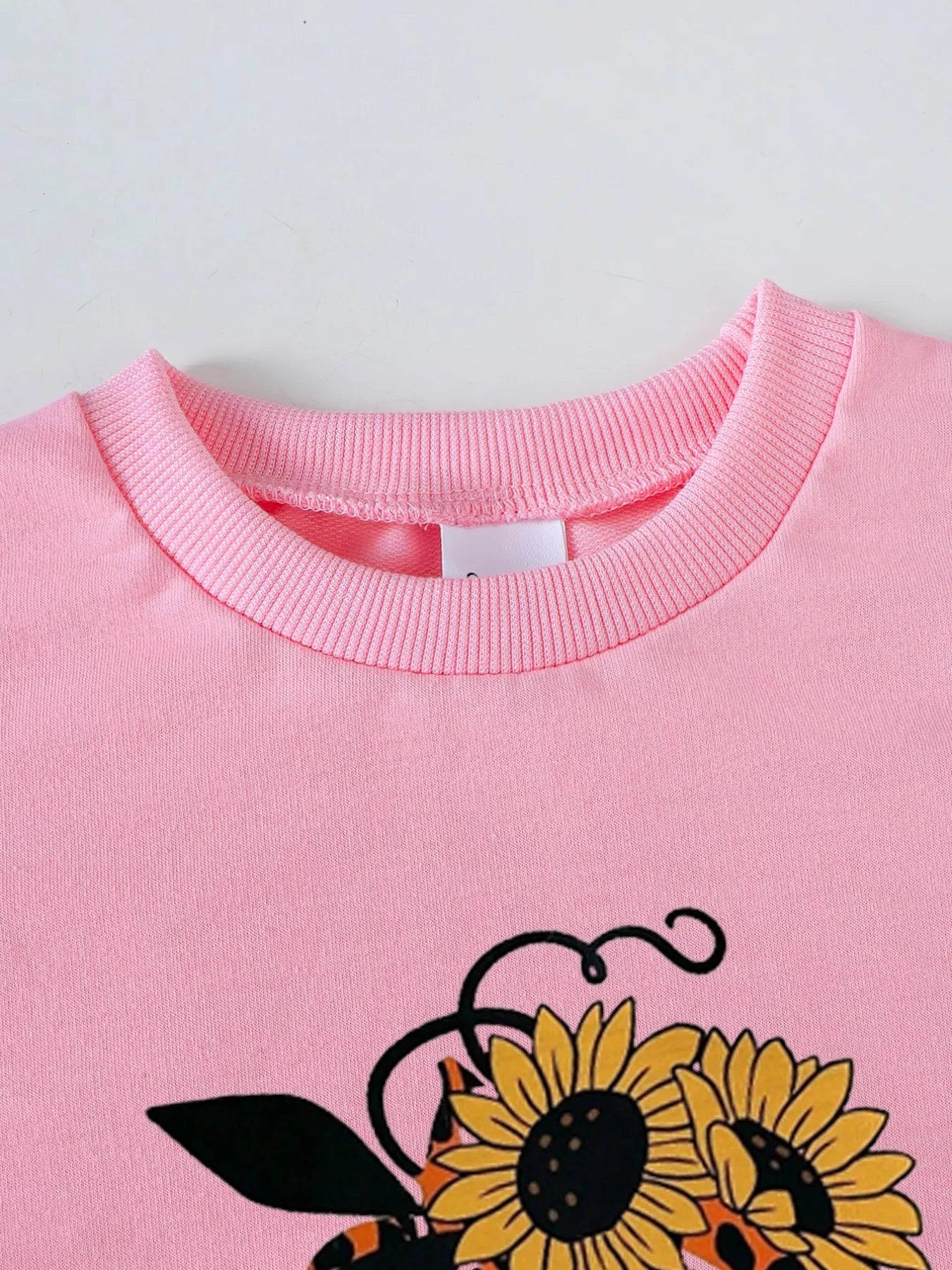 Children's Halloween Graphic Sweatshirt and Flare Pants Set - FamilyClothes