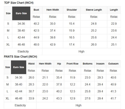 Star Top and Pants Lounge Set - FamilyClothes