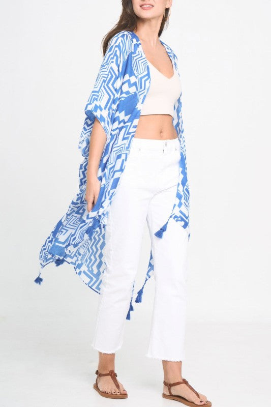 Geometric Art Kimono - FamilyClothes