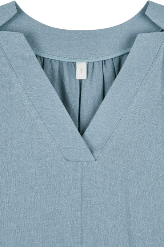 Charlotte solid tunic dress - FamilyClothes