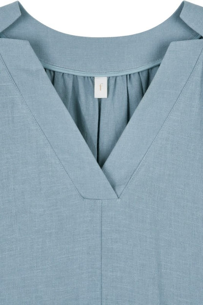 Charlotte solid tunic dress - FamilyClothes