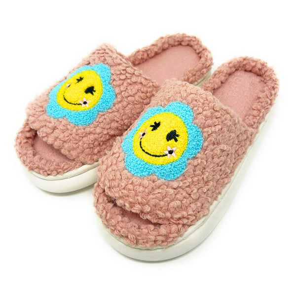 HappyDays - Women's Slide on Slippers - FamilyClothes