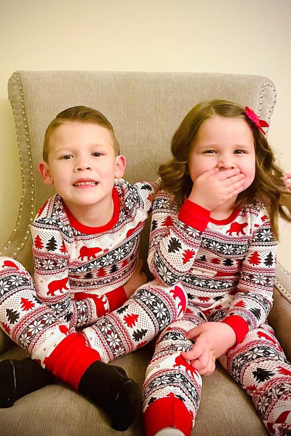 Christmas Long Sleeve Jumpsuit - FamilyClothes