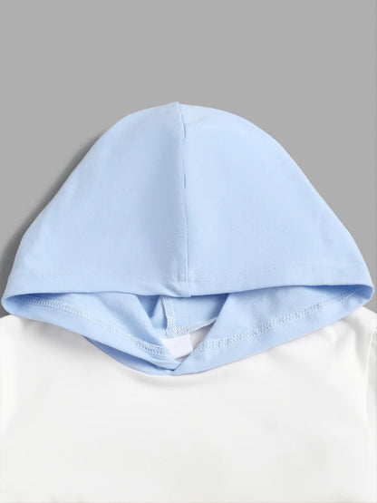 Children's Color Block Hoodie and Pants Set - FamilyClothes