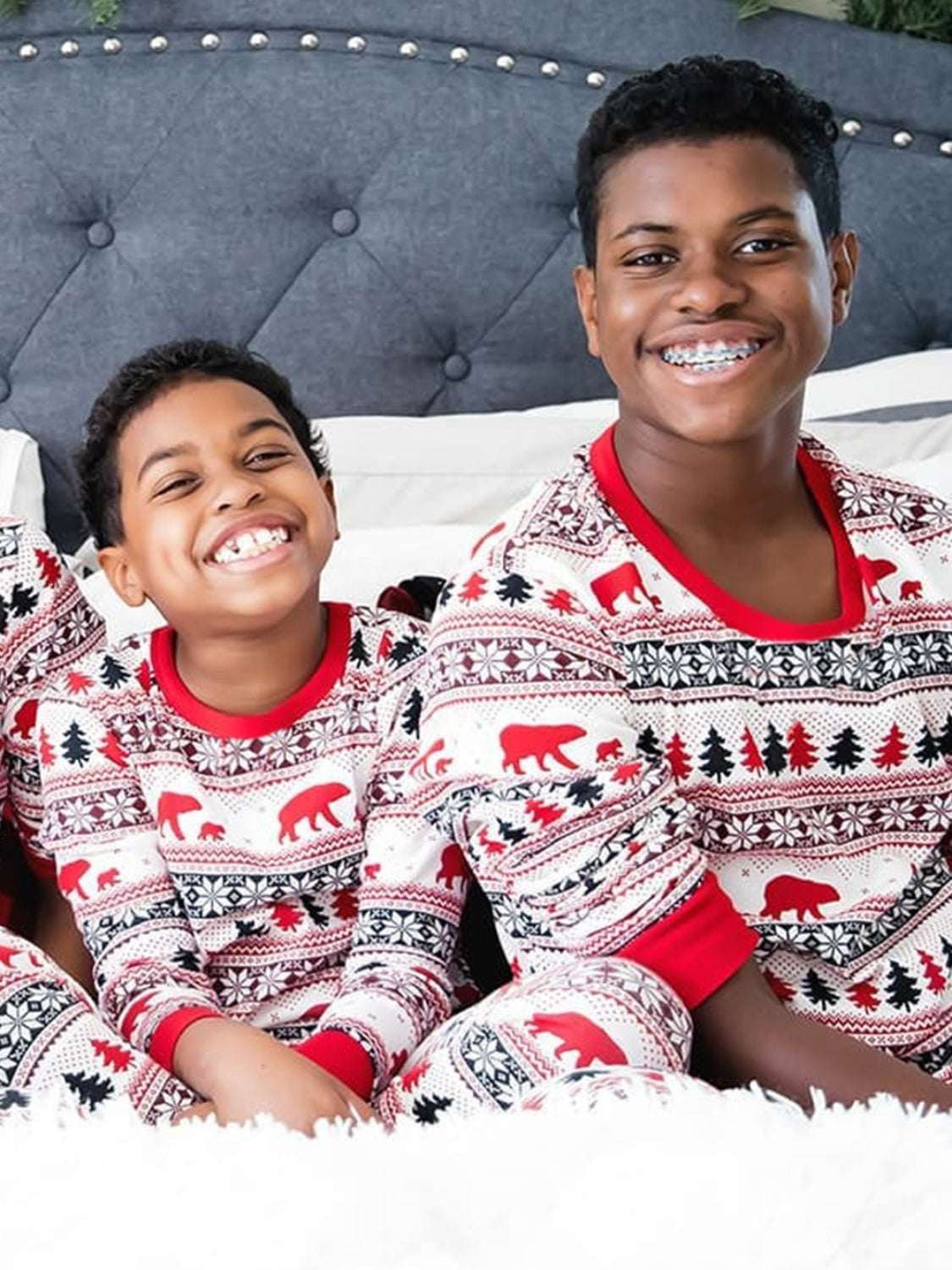 Christmas Pajamas Set: Long Sleeve Top and Pants Perfect for Holiday Comfort - FamilyClothes