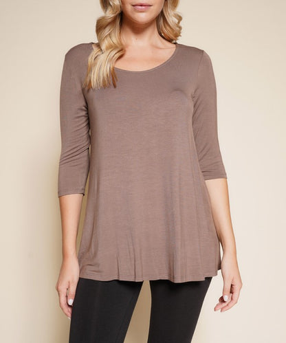 BAMBOO ELBOW TUNIC T - FamilyClothes