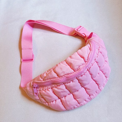 Perfect Puffy Banana Shape Sling Bag - FamilyClothes