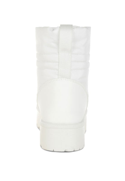 Pacos High Ankle Chunky Snow Boots - FamilyClothes