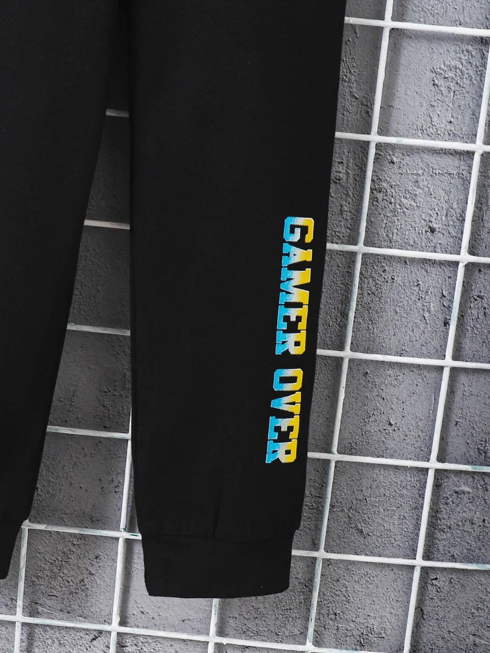 Kids Graphic Round Neck Long Sleeve Top and Pants Set - FamilyClothes