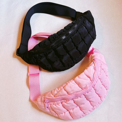 Perfect Puffy Banana Shape Sling Bag - FamilyClothes