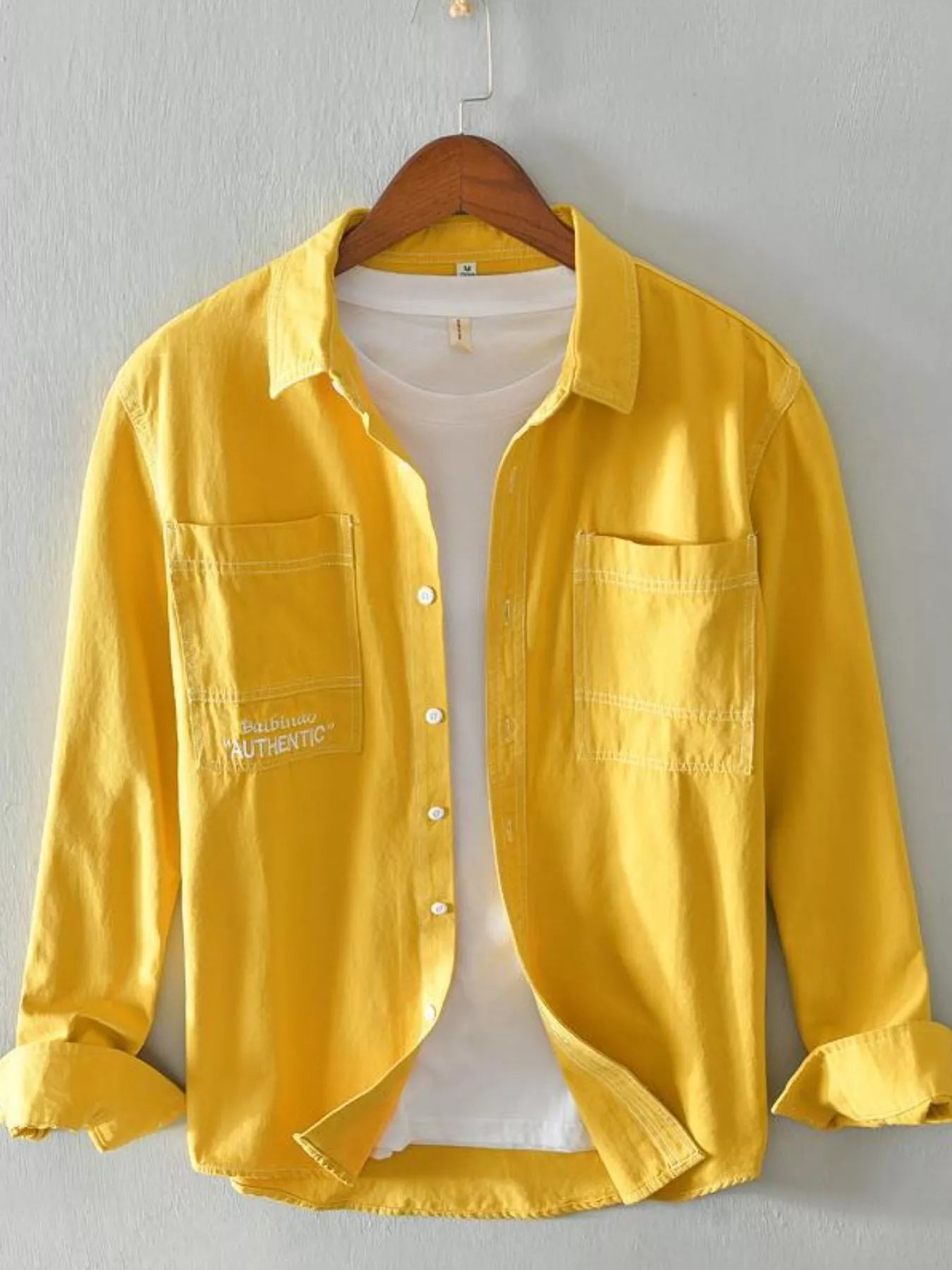 Men's Plus Size Button-Up Shirt - Ultimate Comfort and Style for Every Occasion - FamilyClothes