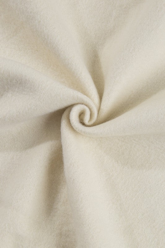 Solid Zip-Up Jacket and Drawstring Pants Set - FamilyClothes