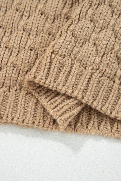 Avery Puff Sleeve Baggy Sweater - FamilyClothes