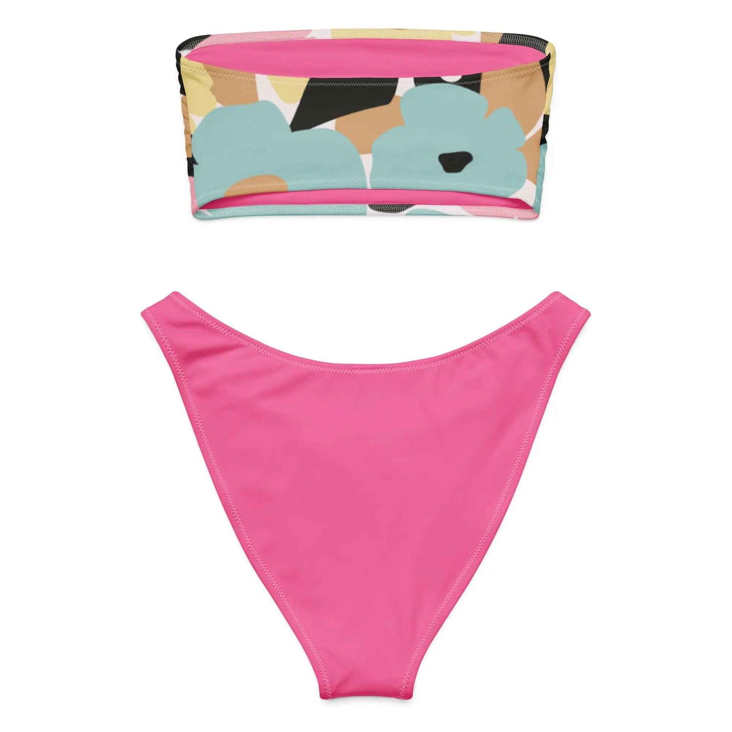 Recycled bandeau bikini - FamilyClothes