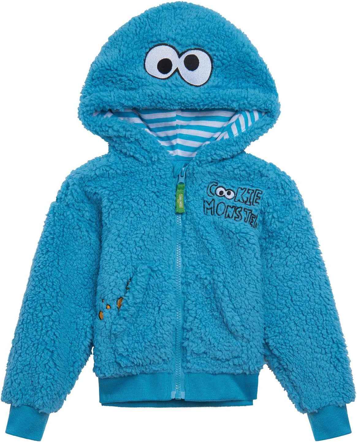 Fleece Zip up Hoodie Infant to Little Kid Sizes (12 Months - 7-8)