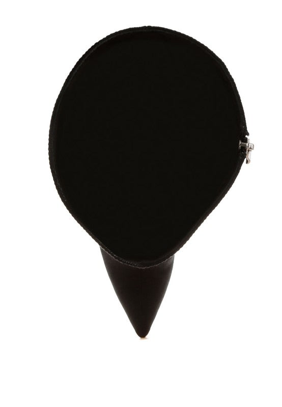 Coastra Rhinestone Embellished Stiletto Boots - FamilyClothes