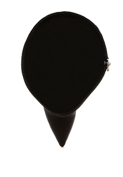 Coastra Rhinestone Embellished Stiletto Boots - FamilyClothes