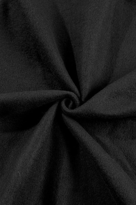 Solid Zip-Up Jacket and Drawstring Pants Set - FamilyClothes