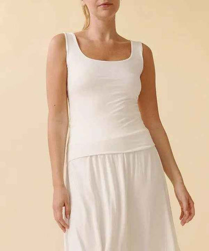 BAMBOO DOUBLE LAYERED TANK - FamilyClothes