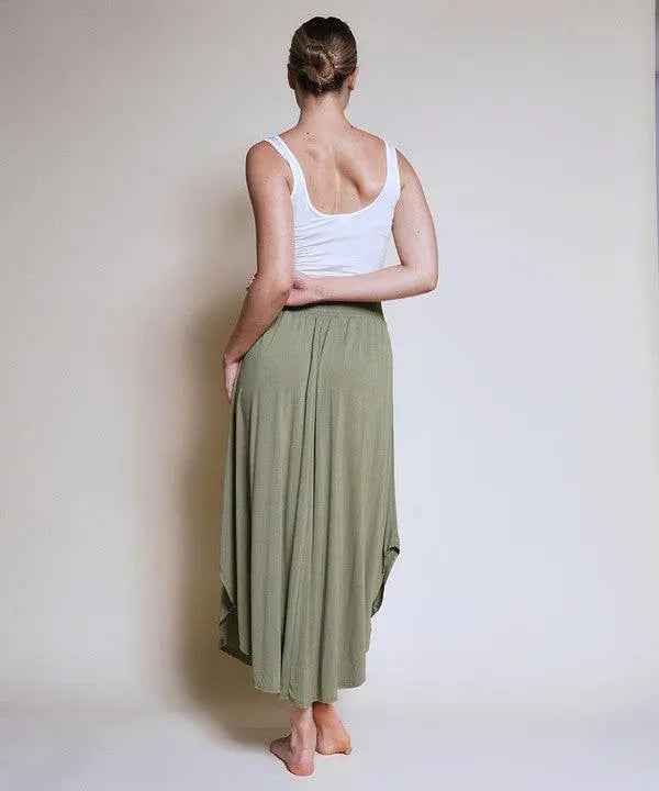 Bamboo Maxi Skirt - Eco-Friendly Fashion Essential - FamilyClothes