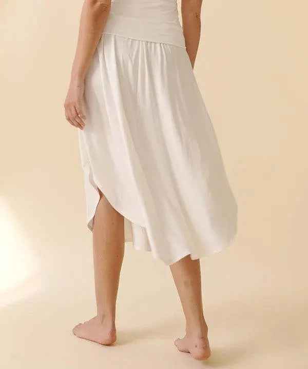 Bamboo Maxi Skirt - Eco-Friendly Fashion Essential - FamilyClothes