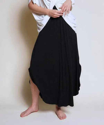 Bamboo Maxi Skirt - Eco-Friendly Fashion Essential - FamilyClothes