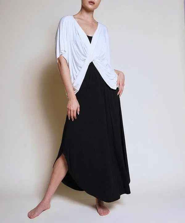 Bamboo Maxi Skirt - Eco-Friendly Fashion Essential - FamilyClothes
