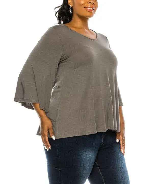 BAMBOO MISSYDAY CURVY TOP - FamilyClothes
