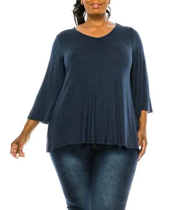 BAMBOO MISSYDAY CURVY TOP - FamilyClothes
