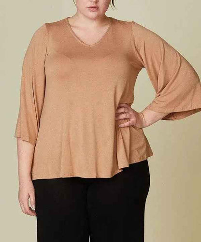 BAMBOO MISSYDAY CURVY TOP - FamilyClothes