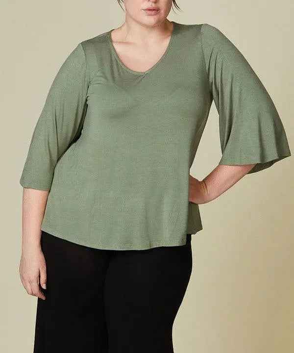 BAMBOO MISSYDAY CURVY TOP - FamilyClothes